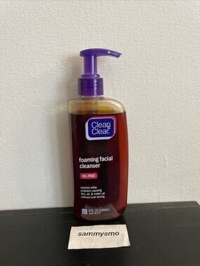 Clean & Clear Essentials Foaming Facial Cleanser OIL FREE step 1 SEE DESCRIPTION